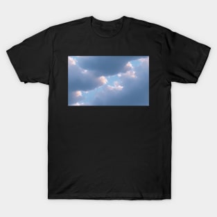 Seamless Cloud Texture Patterns II T-Shirt